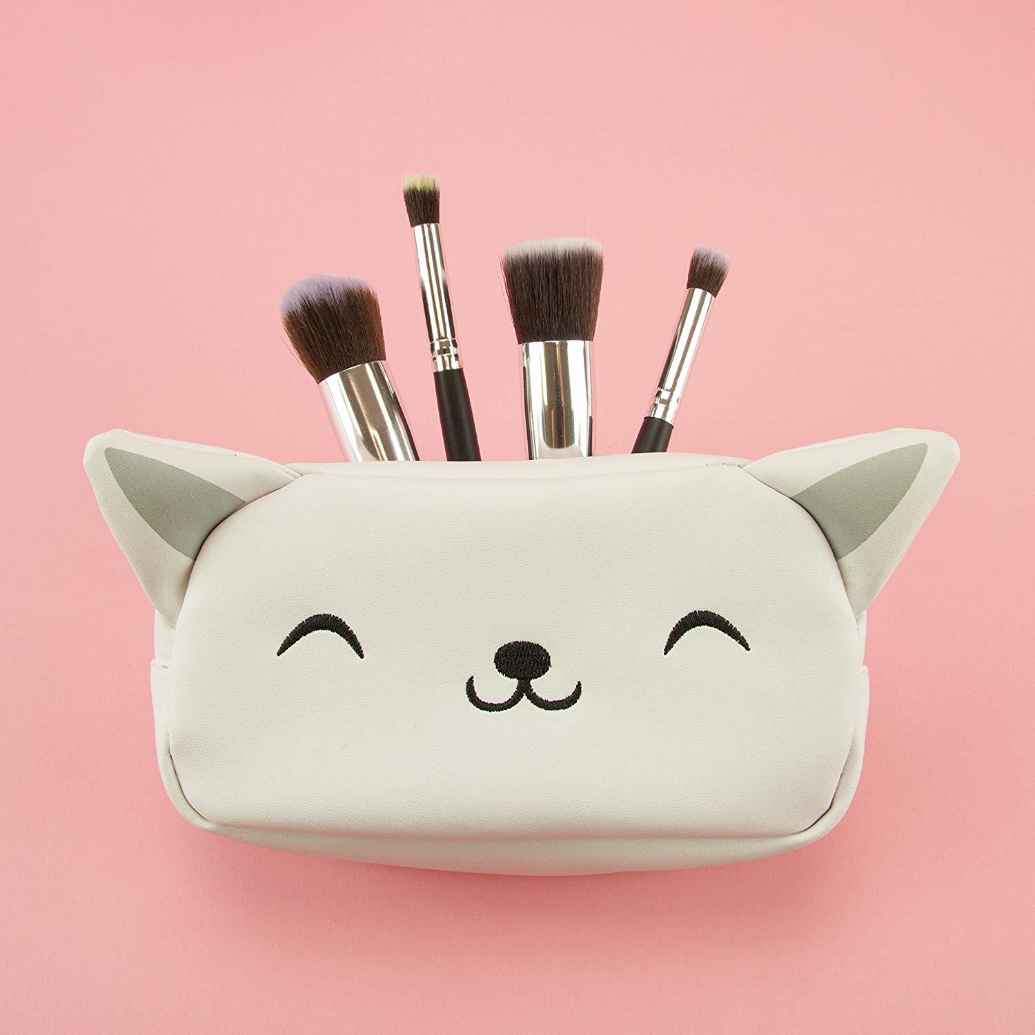 My Kawaii: 'Meow Do I Look' Toiletry Bag image