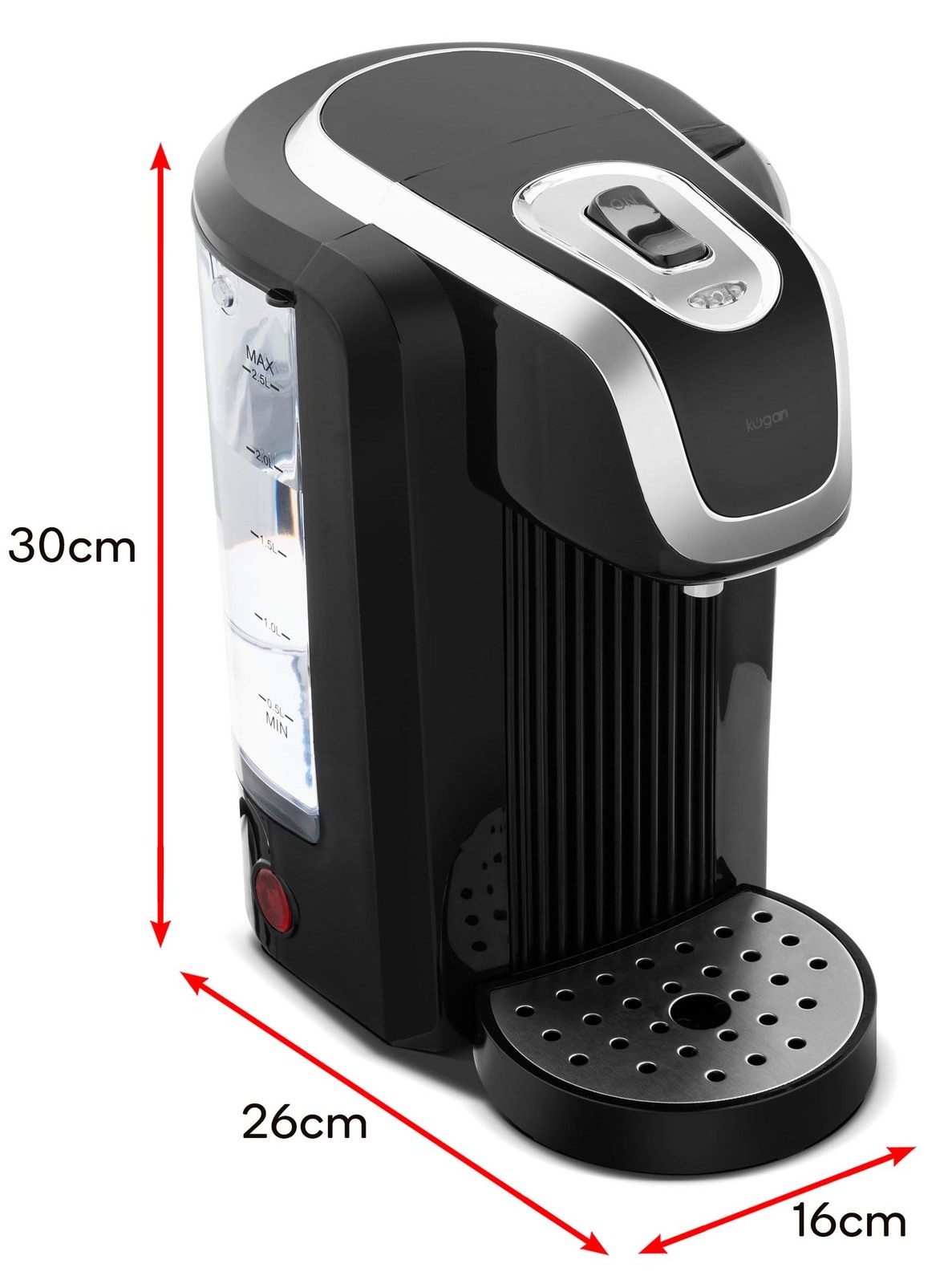Buy Kogan 2.5L 2400W Hot Water Boiler Dispenser at Mighty Ape NZ