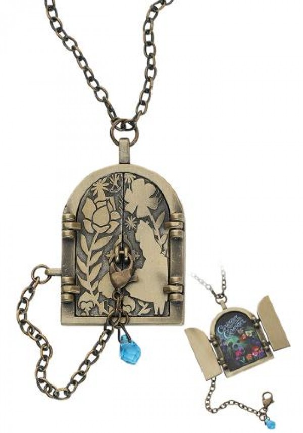 Neon Tuesday: Alice In Wonderland - Curiouser Door Necklace image
