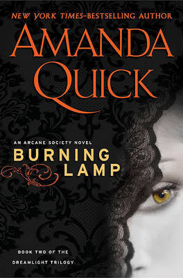 Burning Lamp on Hardback by Amanda Quick