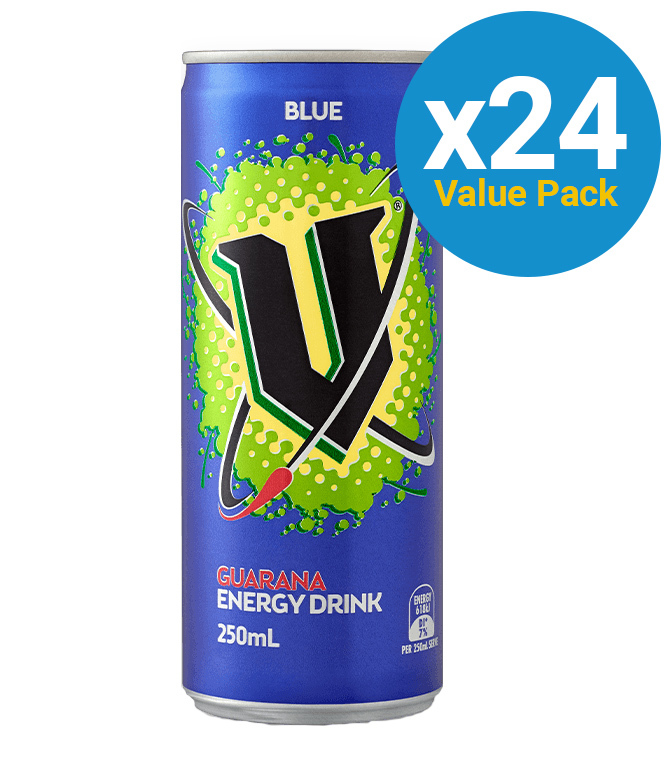 V Blue 250ml (24 Pack) image