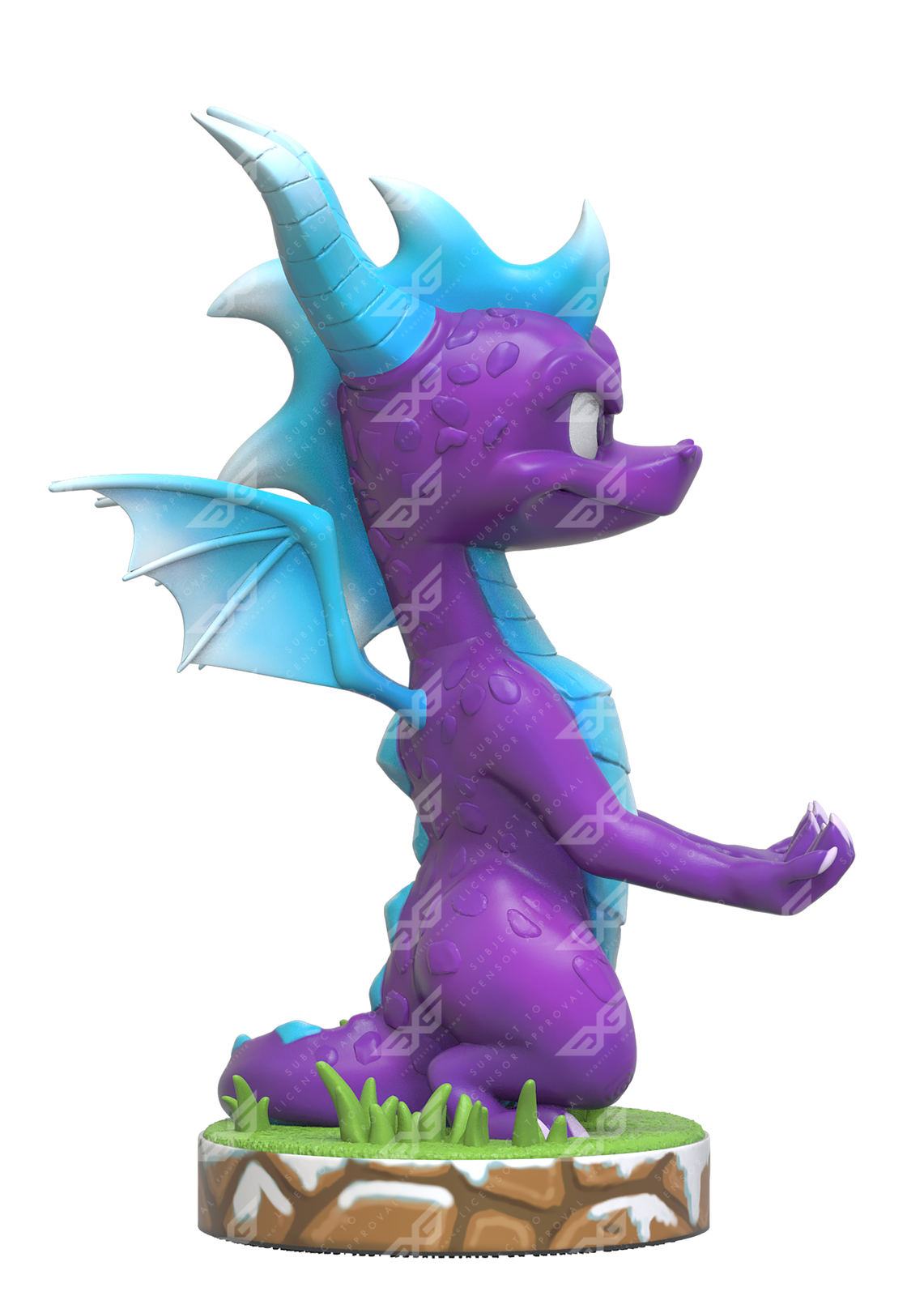 Cable Guy Controller Holder - Spyro Ice for PS4 image