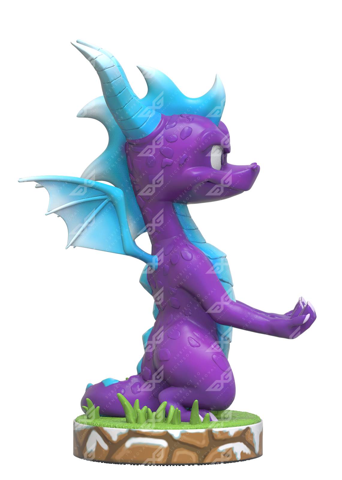 Cable Guy Controller Holder - Spyro Ice image