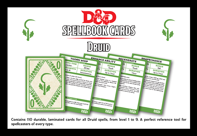 D&amp;D: Druid Spell Deck (110 Cards) | at Mighty Ape Australia