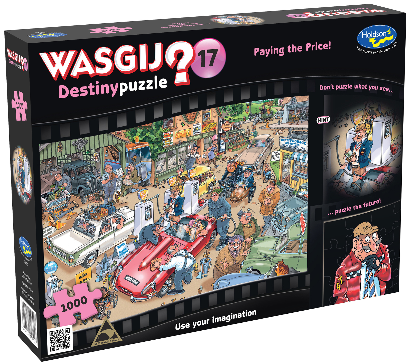 Wasgij: 17 - Paying the Price 1000pc Puzzle image