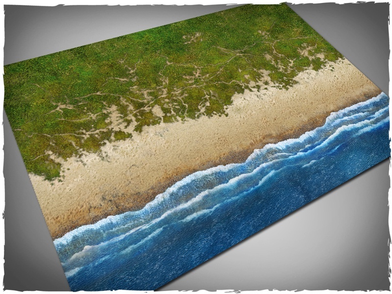 DeepCut Studio Beach PVC Mat (6x4)