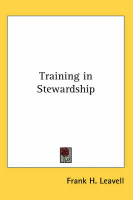 Training in Stewardship by Frank H. Leavell image