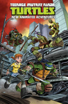 Teenage Mutant Ninja Turtles New Animated Adventures Volume1 by Erik Burnham image