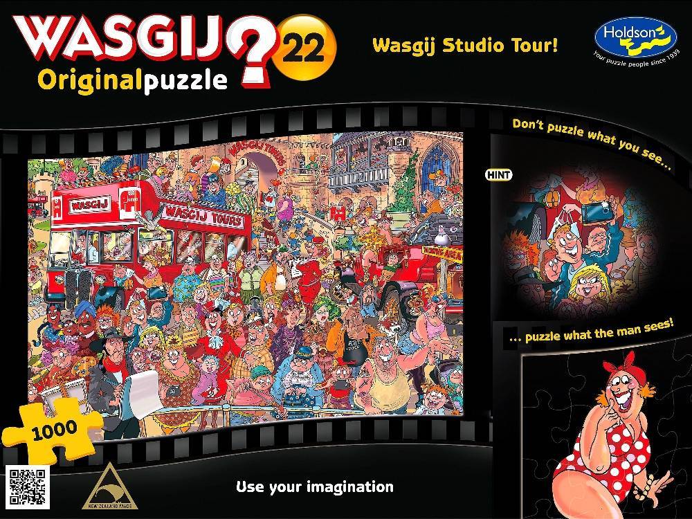 Wasgij 22 Studio Tour 1000pc Puzzle Board Game at Mighty Ape NZ