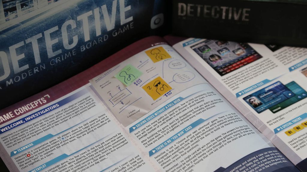 Detective: A Modern Crime Board Game image