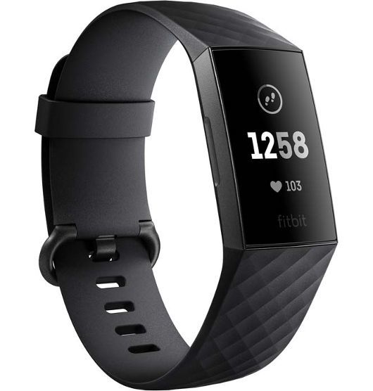 Fitbit Charge 3 Black / Graphite Aluminum image