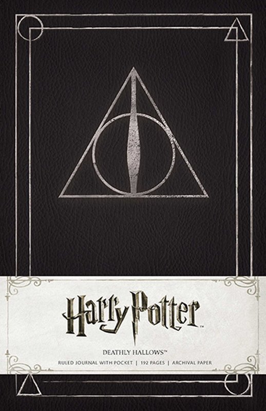 Harry Potter Deathly Hallows Hardcover Ruled Journal on Hardback by Insight Editions