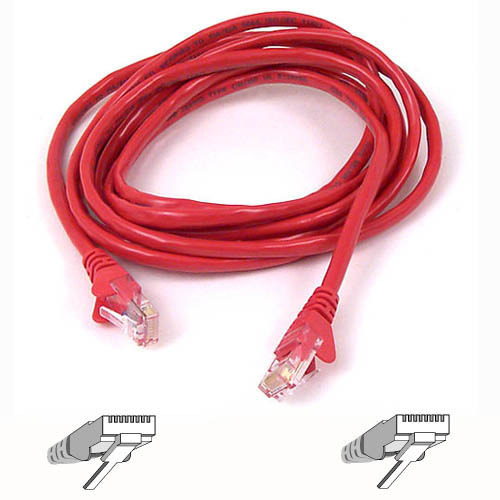 Belkin 15m Red CAT6 Snagless Patch Cable