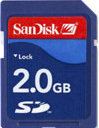 SanDisk SD SecureDigital 2048MB (2GB) Memory