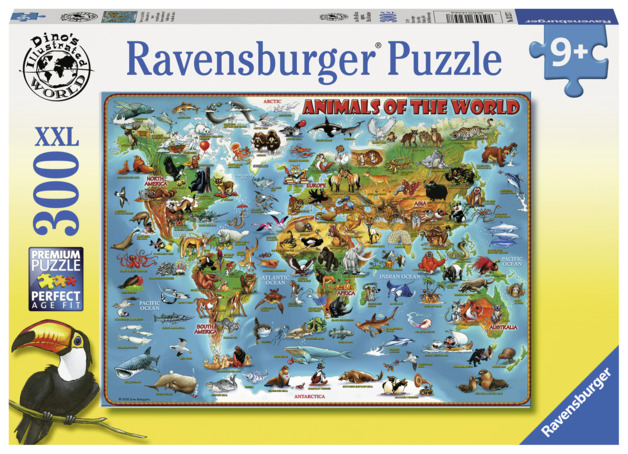 Ravensburger: Animals of the World (300pc Jigsaw)