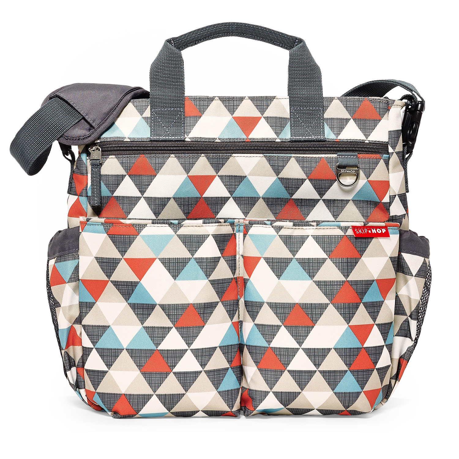 Skip Hop: Duo Signature Nappy Bag - Triangles