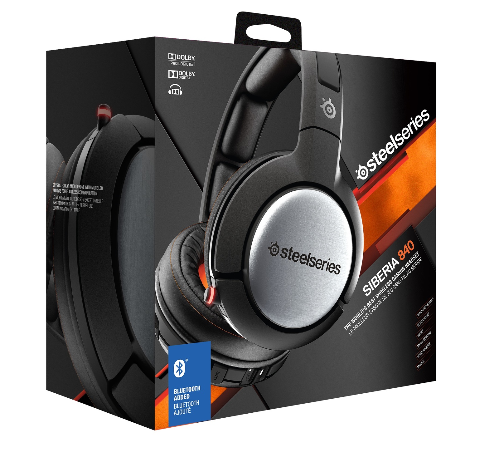 SteelSeries Siberia 840 Bluetooth Gaming Headset on PS4