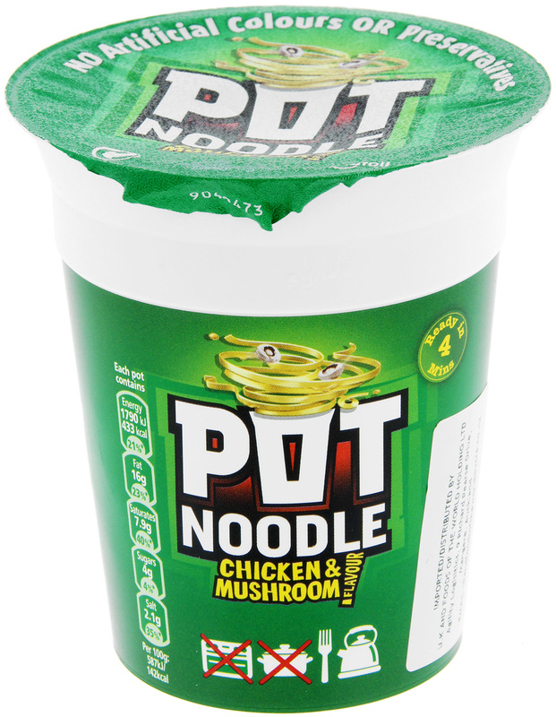 Pot Noodle Chicken & Mushroom at Mighty Ape NZ