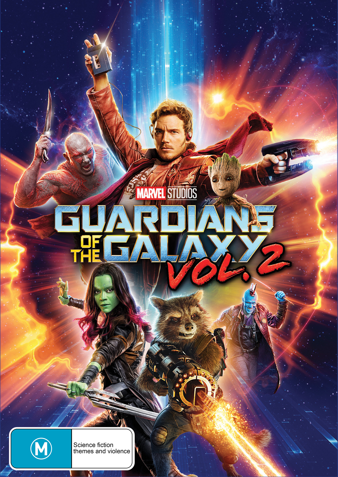 Guardians of the Galaxy Vol. 2 on DVD image