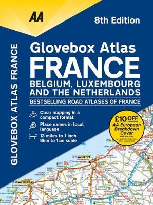 AA Glovebox Atlas France by AA Publishing