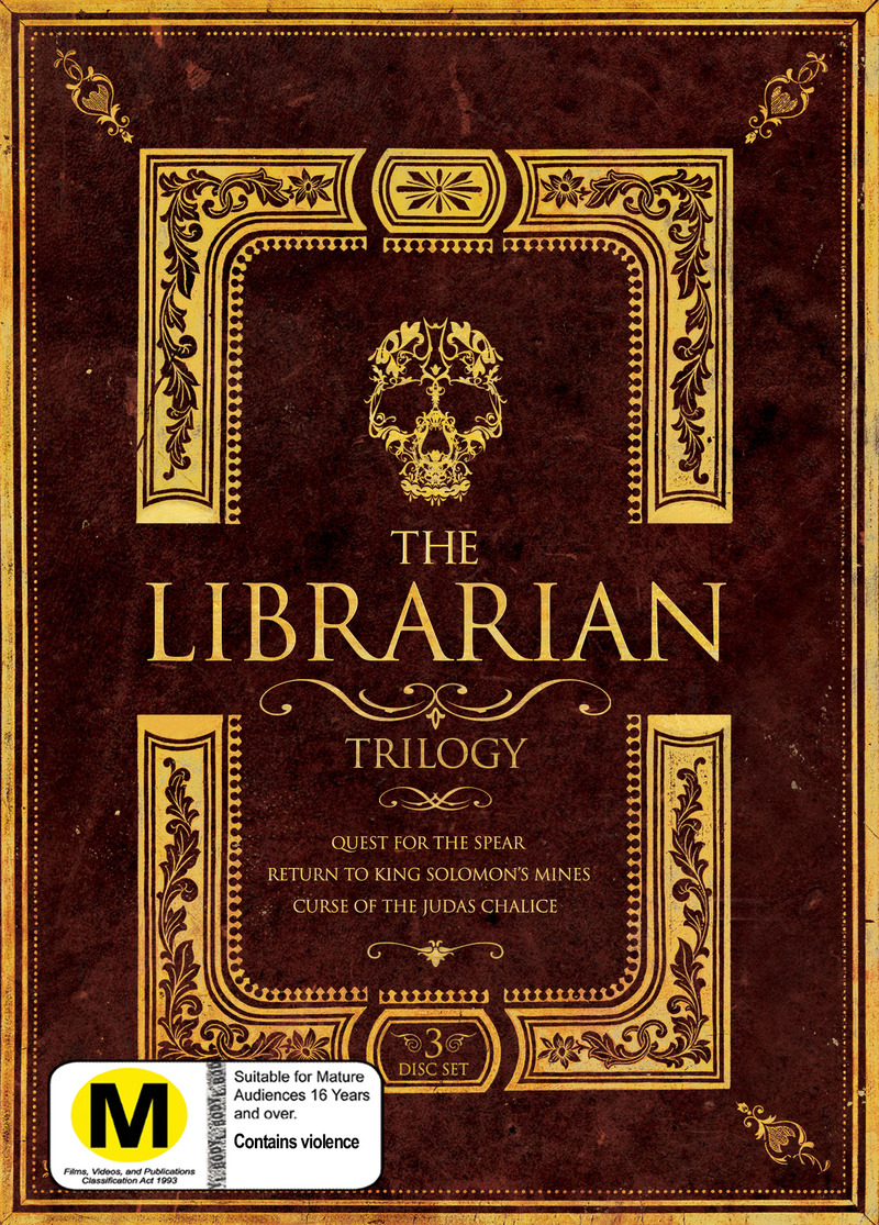 The Librarian Trilogy (3 Disc Set) on DVD image