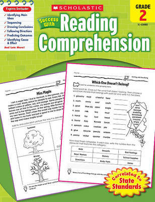 Scholastic Success with Reading Comprehension, Grade 2 by Robin Wolfe image