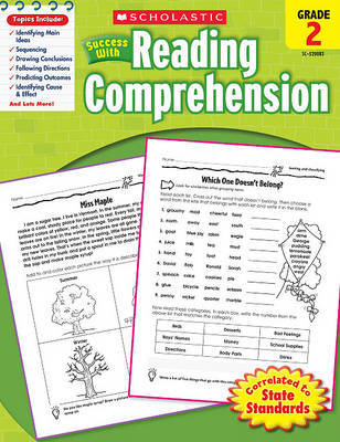 Scholastic Success with Reading Comprehension: Grade 2 Workbook image