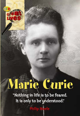 Marie Curie on Hardback by P. Steele