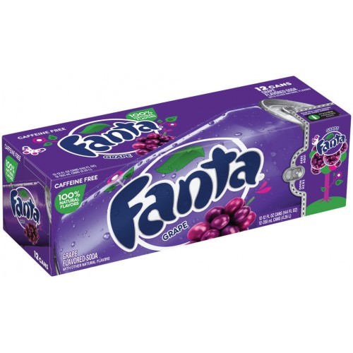 Fanta Grape Fridge Pack (355ml) image