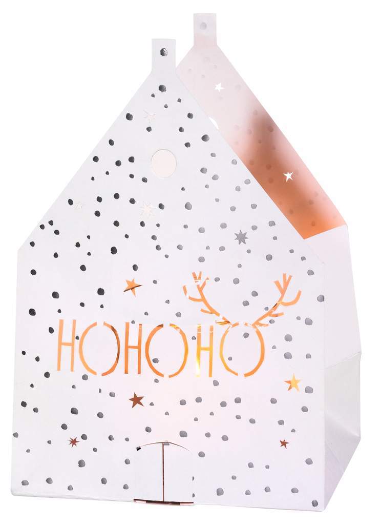 Ho Ho Ho Paper Light - Bag Card image