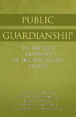 Public Guardianship by Pamela B Teaster image