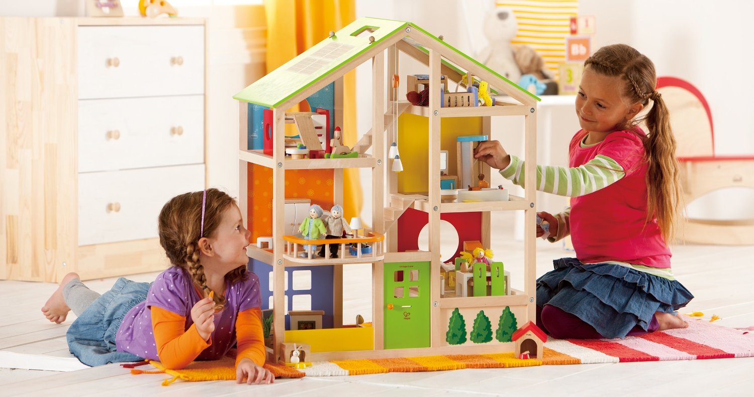 Hape: All Season Dolls House (Unfurnished) image