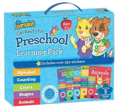 The Learnalots Get Ready for Preschool Learning Pack Ages 3-5 by Rainstorm image