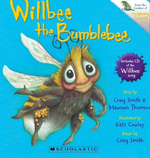 Willbee the Bumblebee (with CD) by Craig Smith image