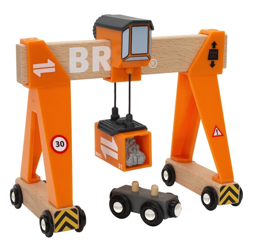 Buy Brio Railway Gantry Crane at Mighty Ape NZ