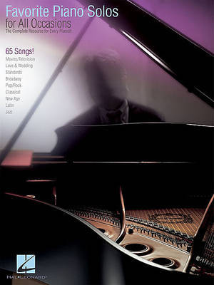 Favorite Piano Solos for All Occasions by Hal Leonard Publishing Corporation image