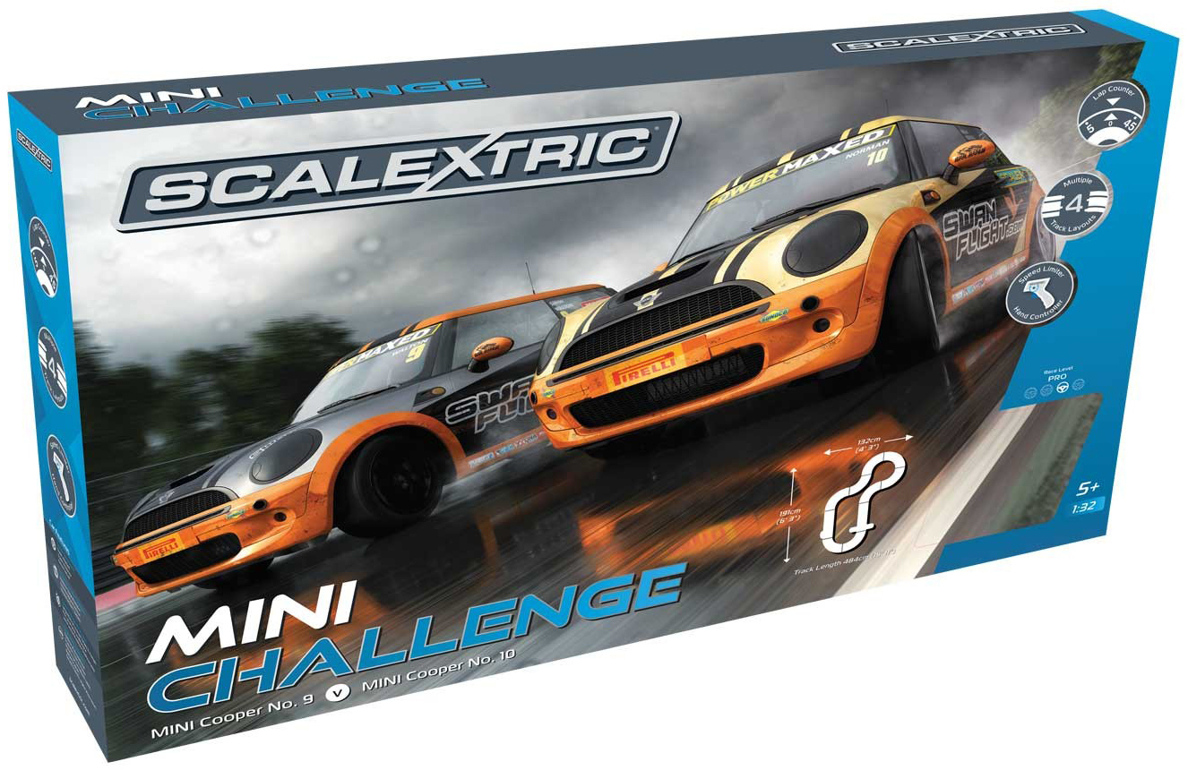 Scalextric Mini Challenge 1/32 Slot Car Set at Mighty Ape NZ