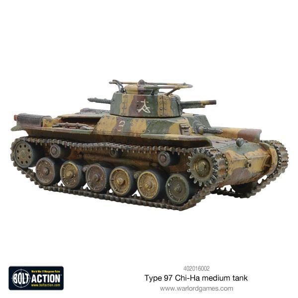 Chi-Ha Japanese tank image