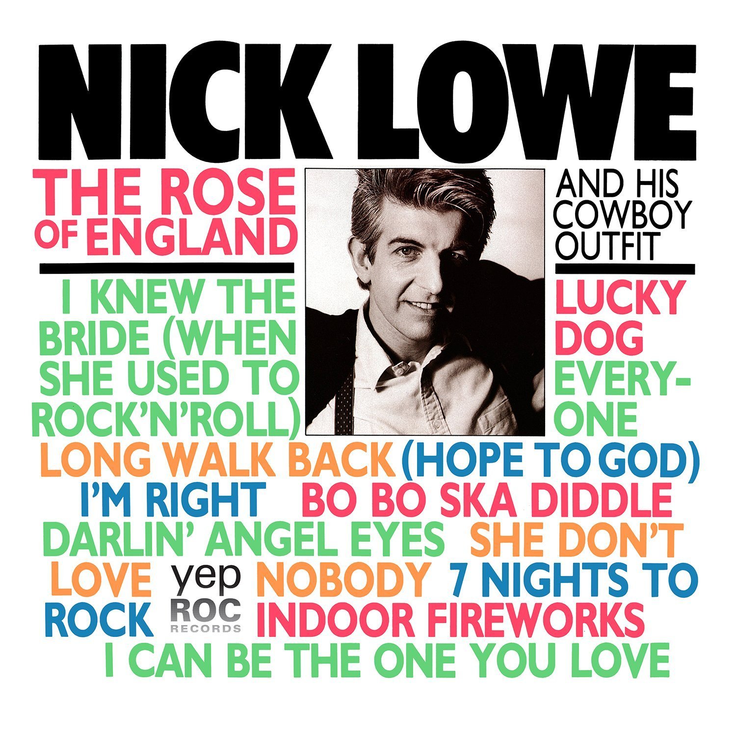 The Rose of England (LP) by Nick Lowe image