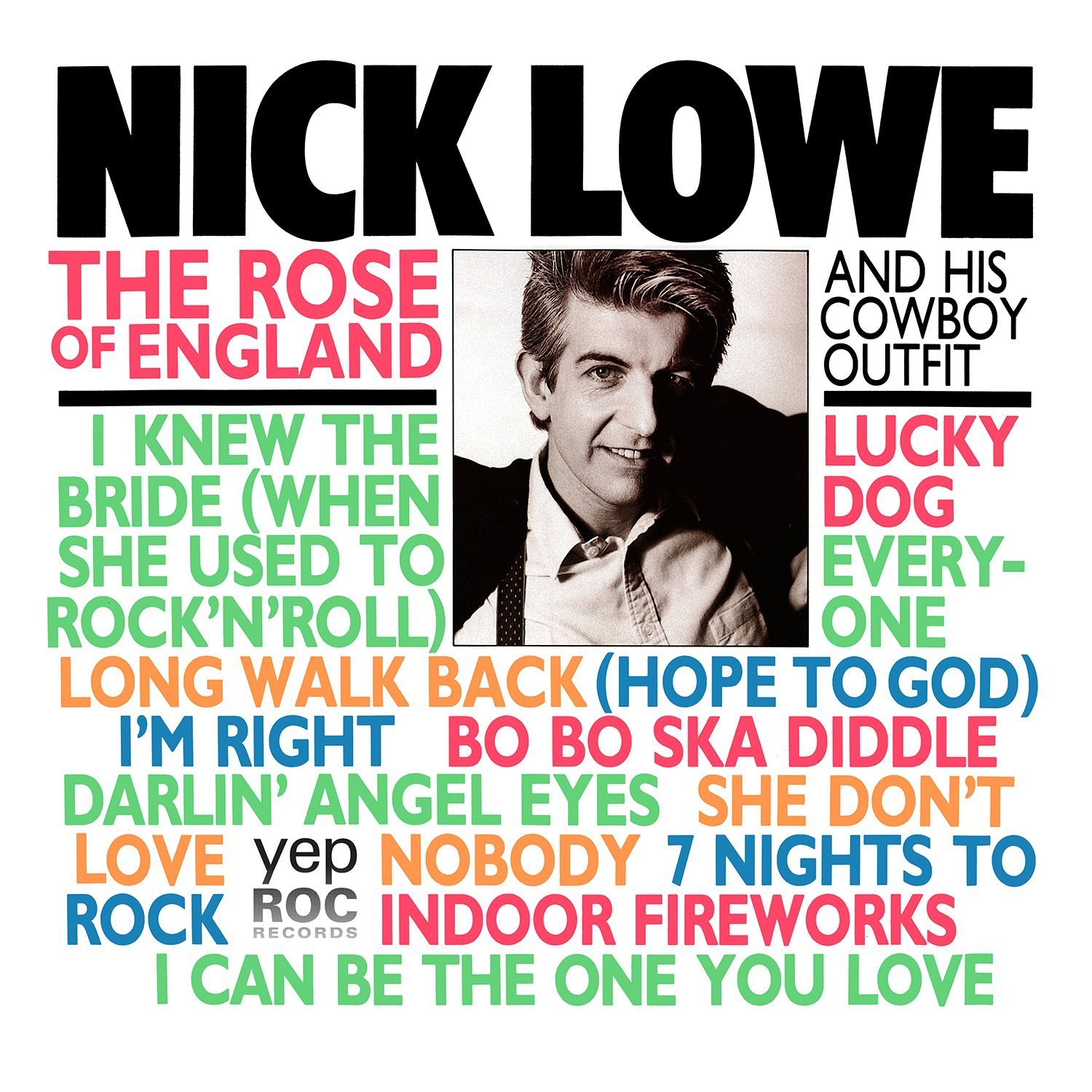 The Rose of England (LP) on Vinyl by Nick Lowe