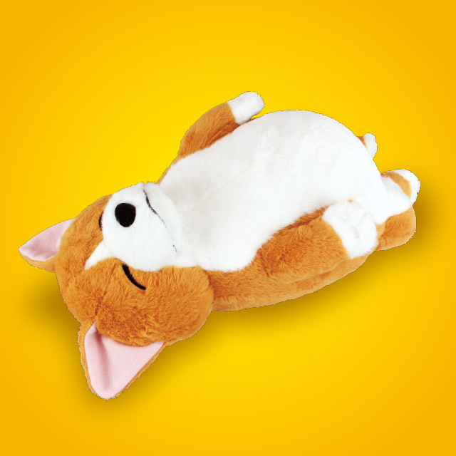 Zoo Zoo Zoo Sleeping Animal Big Plush -Shiba Inu - image