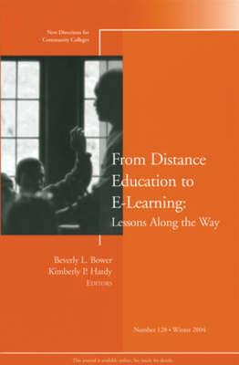 From Distance Education to e-Learning by Beverly L. Bower image