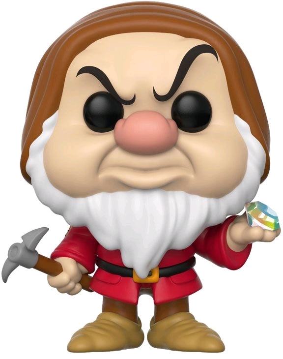 Snow White & the Seven Dwarfs - Grumpy (Diamond & Pick Ver.) Pop! Vinyl Figure image