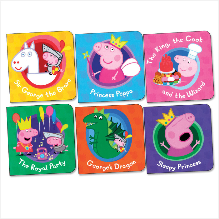 Peppa Pig: Fairy Tale Little Library Box Set by Lauren Holowaty image