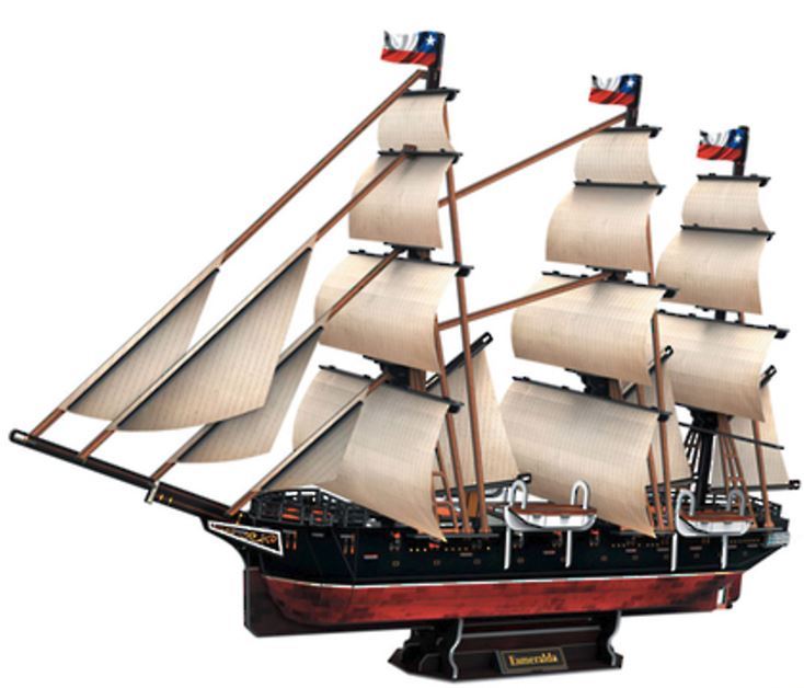 Cubic Fun: Esmeralda Vessel - 306 Piece 3D Puzzle