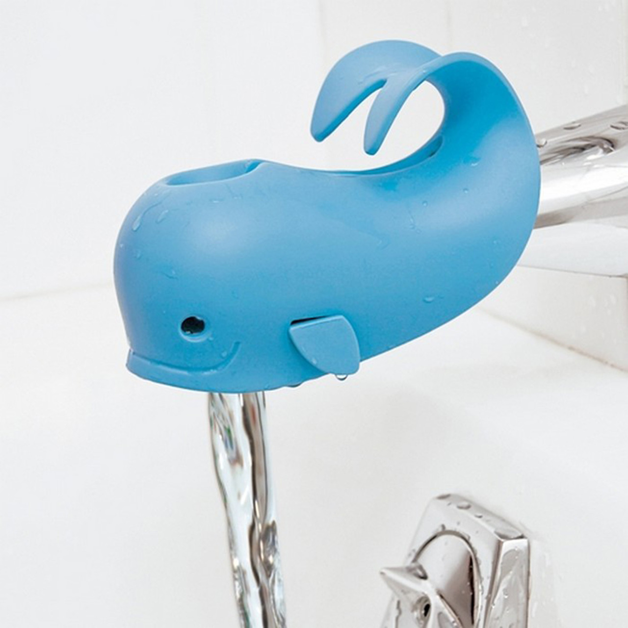 Skip Hop: Bath Spout Cover - Moby (Blue) image