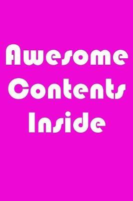 Awesome Contents Inside by November Ink image
