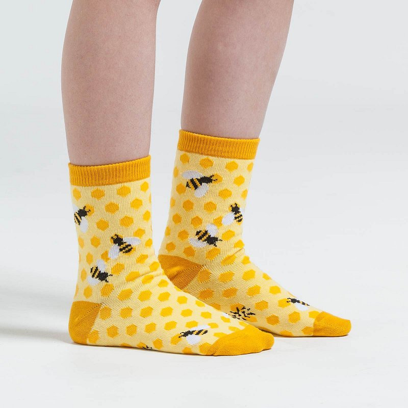 Sock It to Me: Youth Crew - Bees Knees (Age 3-6) image