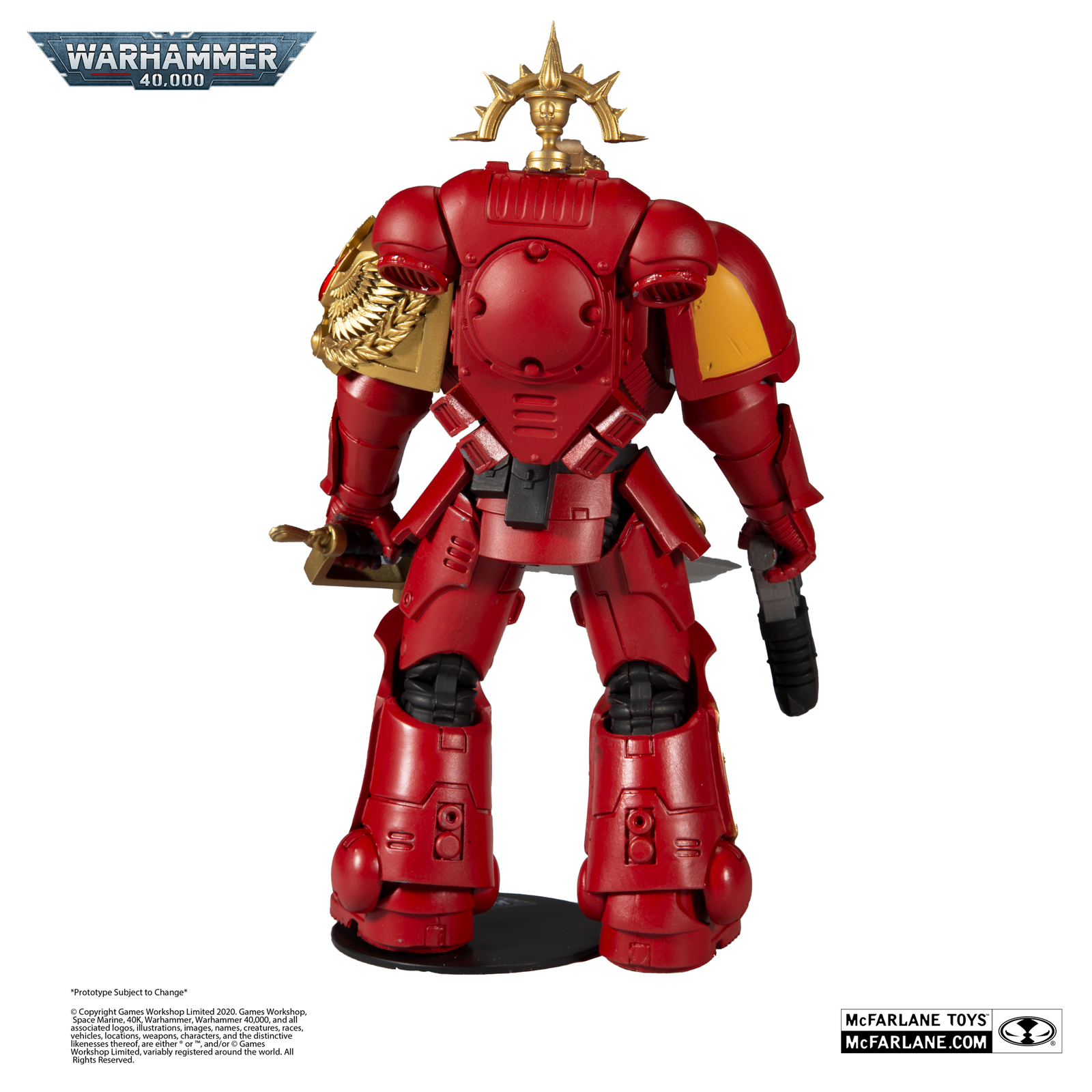 Warhammer 40k: Blood Angels Primaris Lieutenant - 7" Action Figure