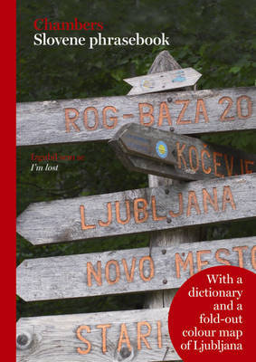 Slovene Phrasebook by . Chambers image